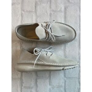 Clarks Originals Desert Trek Grey Suede  Lace Up Shoes Womens 7 quiet luxury‎